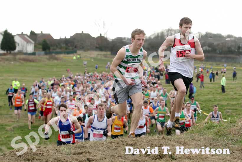 Senior mens start, NEHL, Wrekenton.